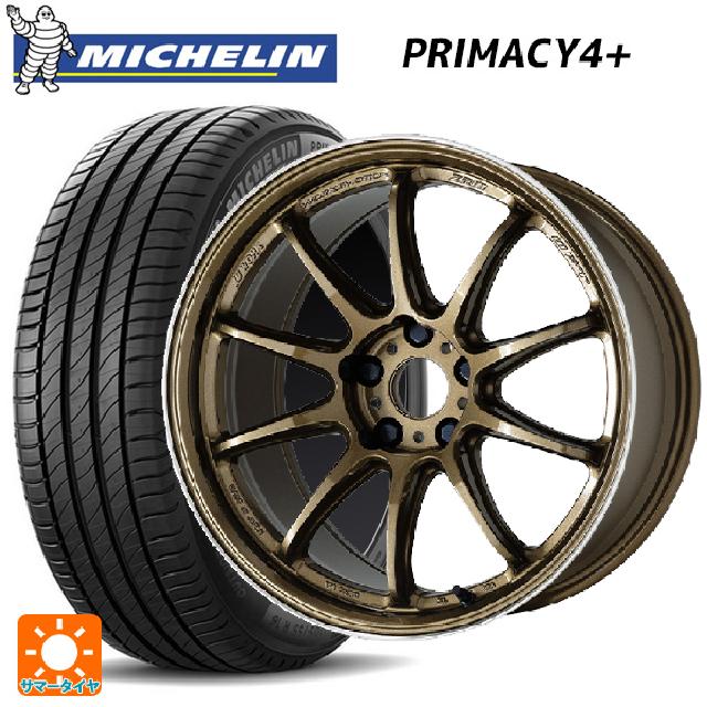 【10/14 20時〜最大3万円OFFクーポン】スバル レヴォーグ(VN系)用 225/45R18 95Y XL ミシュラン 正規品 プライマシー4＋ # ワーク エモーション ZR10 HGLC 新品サマータイヤホイール 4本セット