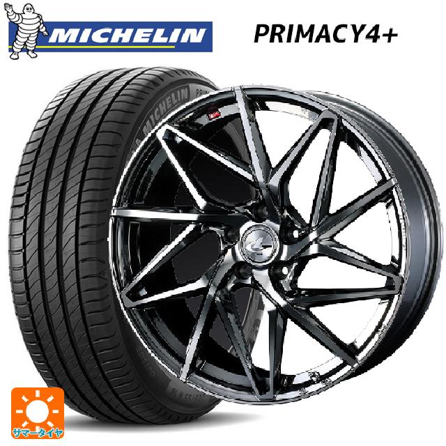 スバル レヴォーグ(VN系)用 225/45R18 95Y XL ミシュラン 正規品 プライマシー4＋ レオニス IT BMCMC 新品サマータイヤホイール 4本セット