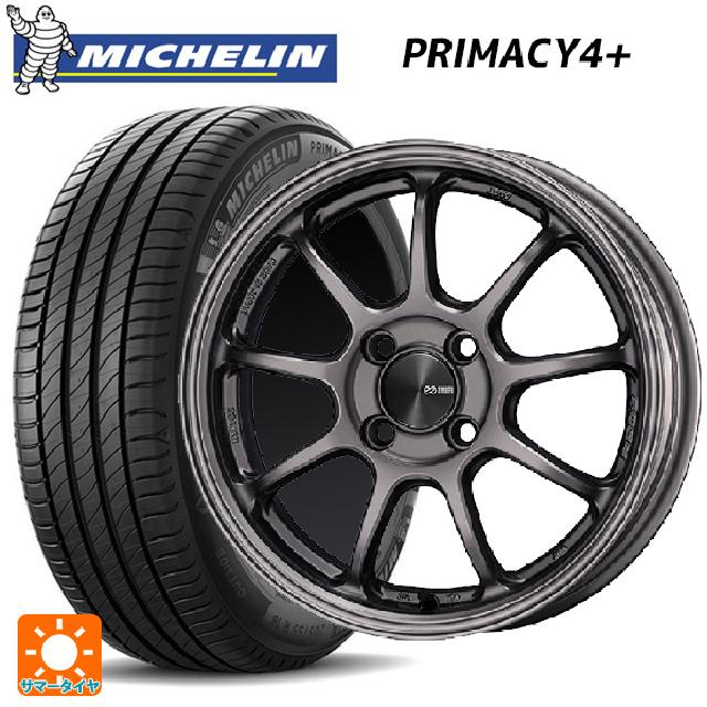 【最大3万円OFFクーポン 5/16 1:59迄】205/60R16 96W XL ミシュラン プライマシー4＋ 正規品 エンケイ パフォーマンスライン PF09 DS 16-6.5J 国産車用 サマータイヤホイール4本セット