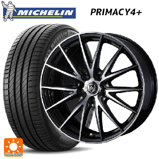 205/60R16 96W XL ミシュラン プライマシー4＋ 正規品 ウェッズ ライツレー VS ブラックメタリックポリッシュ 16-6.5J 国産車用 サマータイヤホイール4本セット