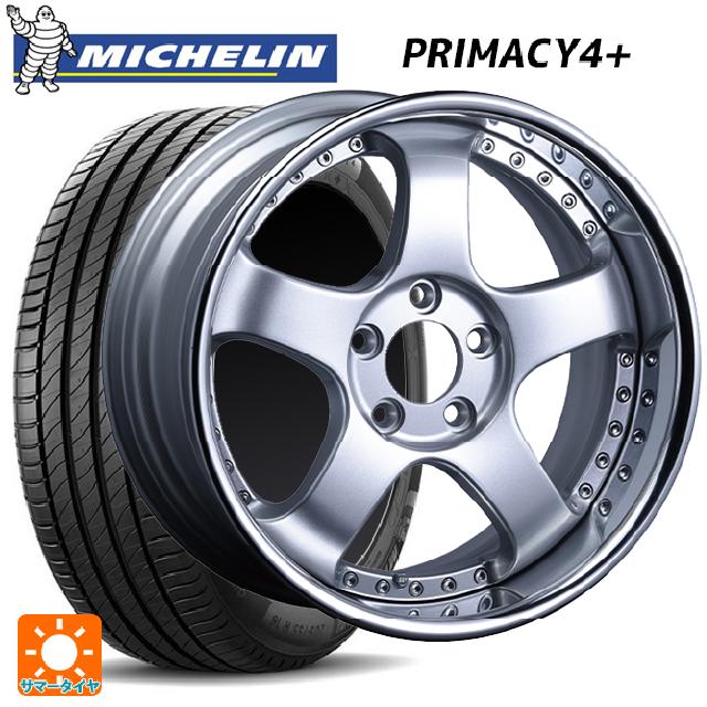 225/60R17 99V ミシュラン 正規品 プライマシー4＋ タナベ SSR プロフェッサー SP1R シルバー 17-7J 国産車用 サマータイヤホイール4本セット