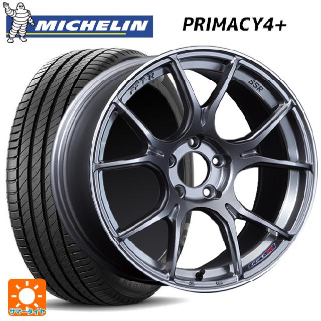 225/50R18 99W XL ミシュラン プライマシー4＋ 正規品 タナベ SSR GT X02 ダークシルバー 18-7.5J 国産車用 サマータイヤホイール4本セット