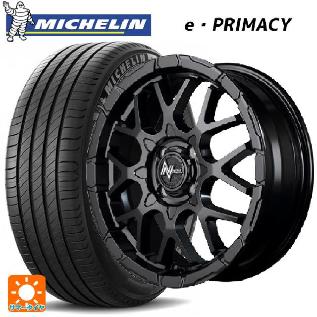 2025年製 165/55R15 79V XL ミシュラン Eプライマシー 正規品 エムアイディー ナイトロパワー M28バレットKC セミグロスブラック 15-5J 国産車用 サマータイヤホイール4本セット