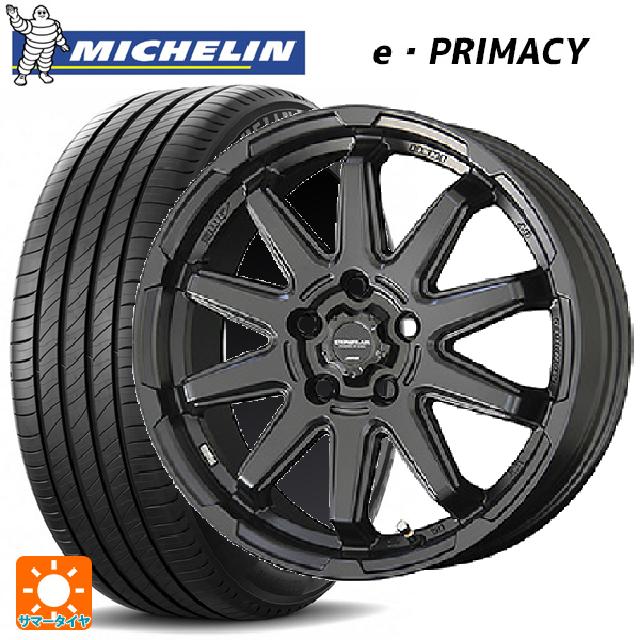 【6/15〜16限定 全品P5倍＆クーポン】225/45R17 94W XL ミシュラン 正規品 Eプライマシー 共豊 サーキュラー C10S マットブラック 17-7J 国産車用 サマータイヤホイール4本セット