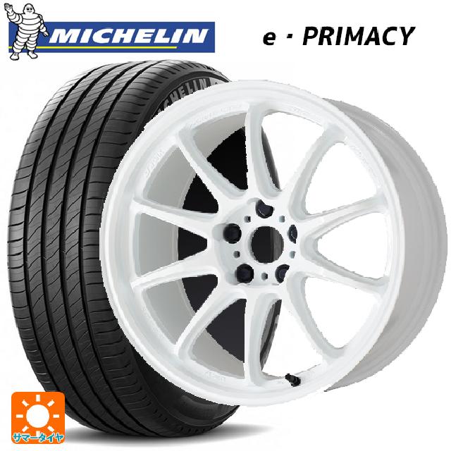 【6/22 20時〜 全品P5倍＆クーポン】185/60R15 88H XL ミシュラン 正規品 Eプライマシー ワーク エモーション ZR10 AZW 15-6J 国産車用 サマータイヤホイール4本セット