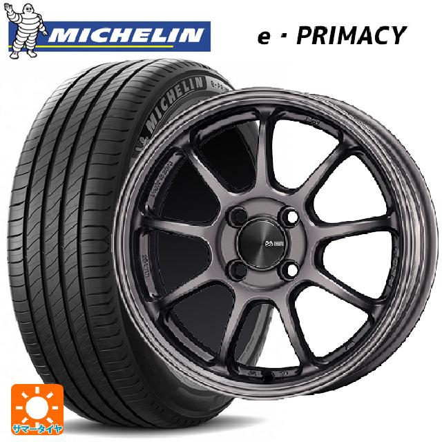 【6/11 1:59迄 全品ポイント5倍】185/65R15 88H ミシュラン 正規品 Eプライマシー エンケイ パフォーマンスライン PF09 DS 15-6J 国産車用 サマータイヤホイール4本セット