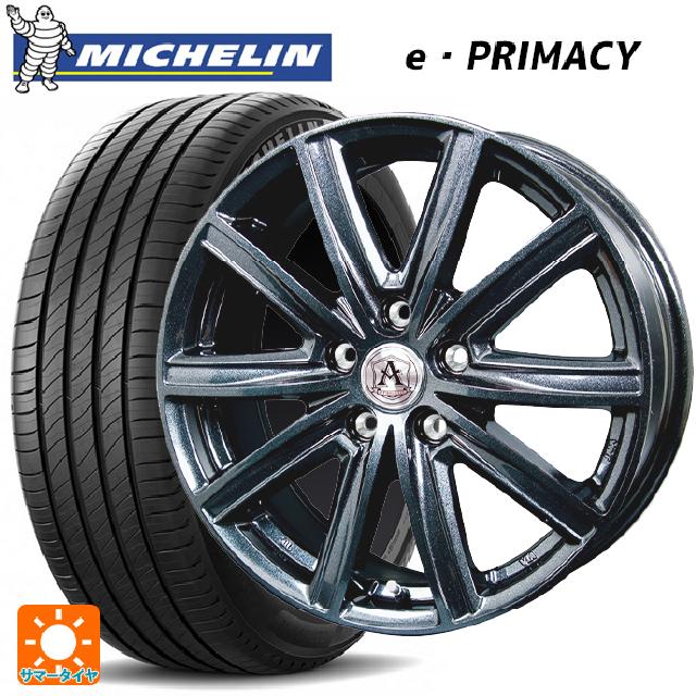 【6/22 20時〜 全品P5倍＆クーポン】205/60R16 96H XL ミシュラン Eプライマシー 正規品 テクノピア アフロディーテ MZ # ディープメタル 16-6.5J 国産車用 サマータイヤホイール4本セット