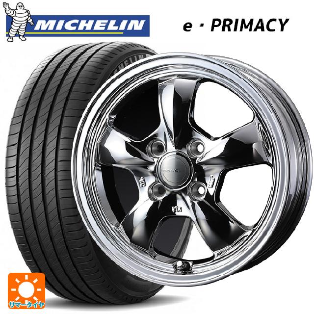 【6/22 20時〜 全品P5倍＆クーポン】155/65R14 79H XL ミシュラン Eプライマシー 正規品 # ウェッズ グラフト 5S ブライトスパッタリング 14-4.5J 国産車用 サマータイヤホイール4本セット