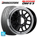 【最大3万円OFFクーポン 3/30 23:59迄】スズキ ジムニーシエラ(74系)用 215/70R16 100Q ブリヂストン ブリザック DM-V3 # 正規品 A LAP(エーラップ) 07X BD 新品スタッドレスタイヤホイール 4本セット