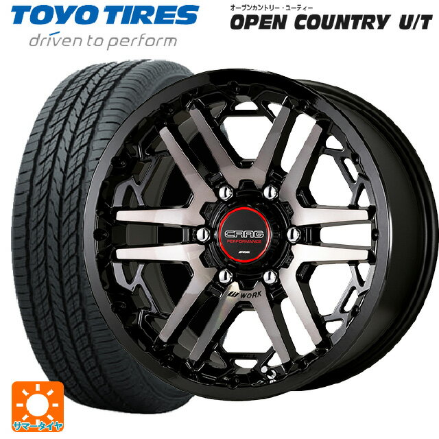 【6/15〜16限定 全品P5倍＆クーポン】215/65R16 98H トーヨー オープンカントリー UT ワーク クラッグ ティーグラビック3 BPA 16-7J 国産車用 サマータイヤホイール4本セット