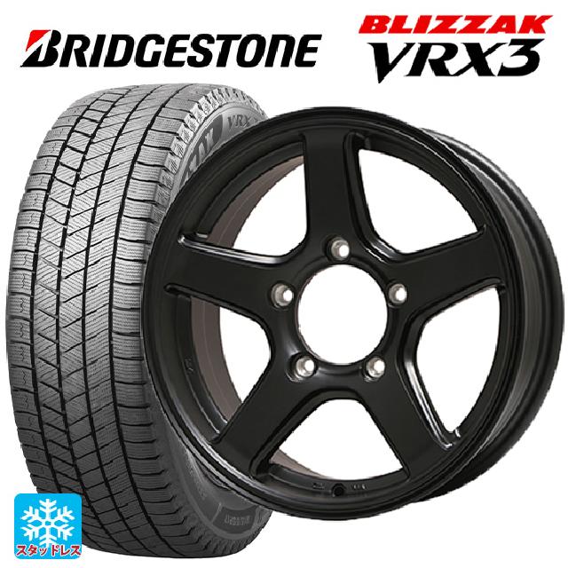 225/70R16 103Q ブリヂストン ブリザック VRX3 正規品 トピー ME-A MB 16-5.5J 国産車用 スタッドレスタイヤホイール4本セット