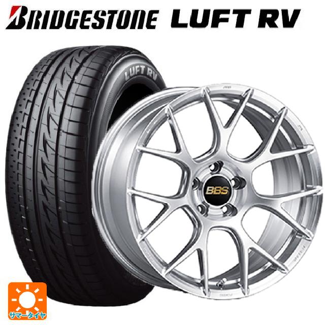 スバル レヴォーグ(VN系)用 2024年製 225/45R18 95W XL ブリヂストン ルフトRV(日本製) 正規品 # RE-V7 DS 新品サマータイヤホイール 4本セット