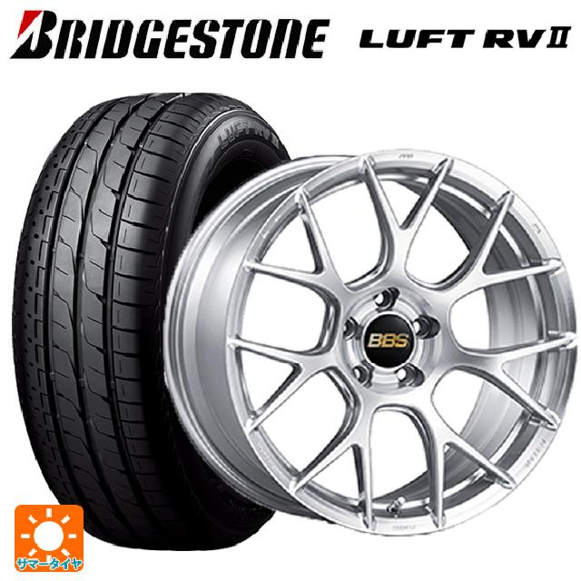 ホンダ ZR-V(RZ4)用 225/55R18 98V ブリヂストン ルフトRV2(日本製) 正規品 # BBS RE-V7 DS 新品サマータイヤホイール 4本セット