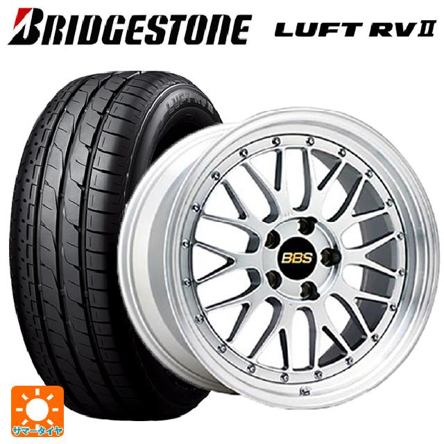 ホンダ ZR-V(RZ4)用 225/55R18 98V ブリヂストン ルフトRV2(日本製) 正規品 # BBS LM DS-SLD 新品サマータイヤホイール 4本セット