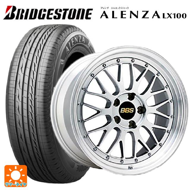【6/22 20時〜 全品P5倍＆クーポン】スバル フォレスター(SL系)用 225/55R18 98V ブリヂストン アレンザLX100 正規品 BBS LM DS-SLD 新品サマータイヤホイール 4本セット