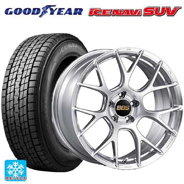 ミツビシ アウトランダー(5LA GNOW)用 2024年製 235/60R18 107Q XL グッドイヤー アイスナビ SUV BBS RE-V7 DS 新品スタッドレスタイヤホイール 4本セット