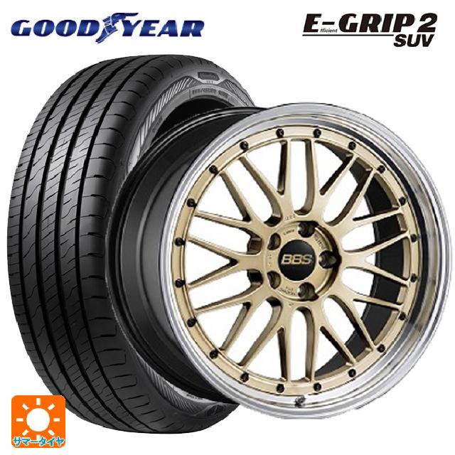 235/60R18 107V XL グッドイヤー エフィシェントグリップ 2 SUV BBS LM GL-BKBD 18-7.5J 国産車用 サマータイヤホイール4本セット