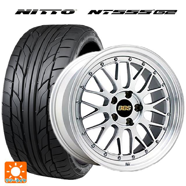 215/45R18 93Y XL ニットー NT555 G2 BBS LM DS-SLD 18-8J 国産車用 サマータイヤホイール4本セット