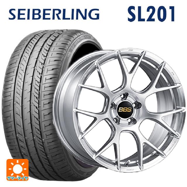 225/35R19 88W XL セイバーリング セイバーリング SL201(ブリヂストン工場生産） BBS RE-V7 DS 19-8J 国産車用 サマータイヤホイール4本セット