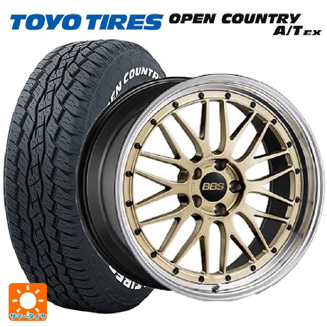 【5/20限定 最大3万円OFFクーポン】235/60R18 103H トーヨー オープンカントリー A/T EX ホワイトレター ＃ BBS LM GL-BKBD 18-8J 国産車用 サマータイヤホイール4本セット