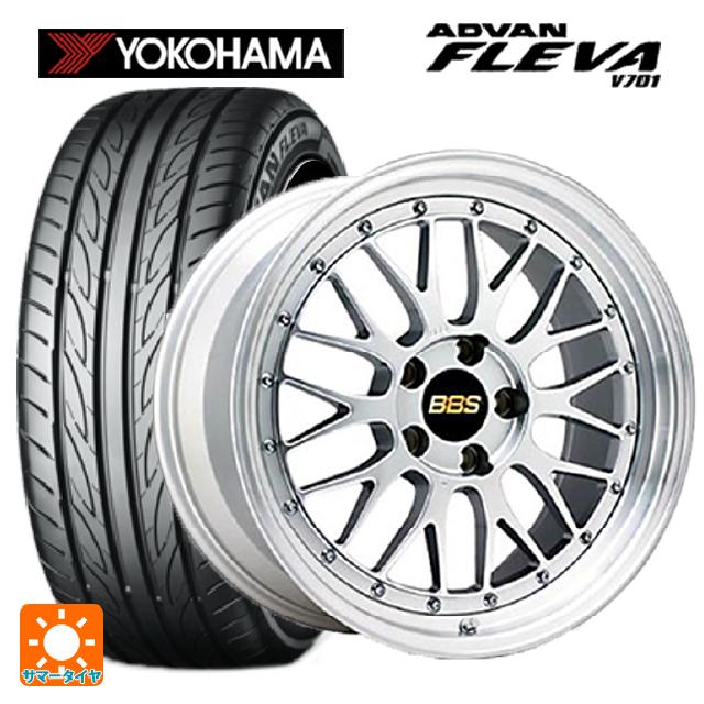 【6/15〜16限定 全品P5倍＆クーポン】ミニ ミニ(F55/F56)用 205/40R18 86W XL ヨコハマ アドバン フレバ V701 正規品 BBS LM DS-SLD 新品サマータイヤホイール 4本セット