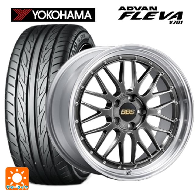 245/45R18 100W XL ヨコハマ アドバン フレバ V701 BBS LM DB-SLD 18-8J 国産車用 サマータイヤホイール4本セット