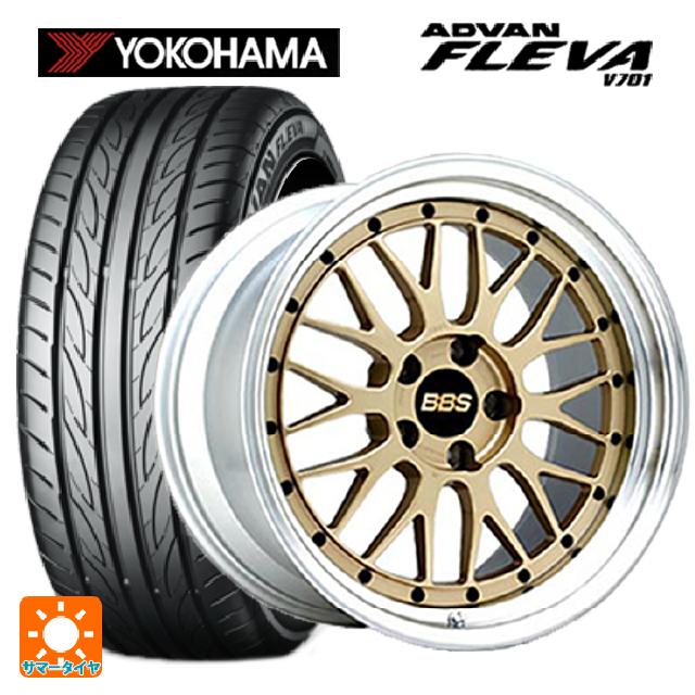 225/40R19 93W XL ヨコハマ アドバン フレバ V701 BBS LM GL-SLD 19-8J 国産車用 サマータイヤホイール4本セット