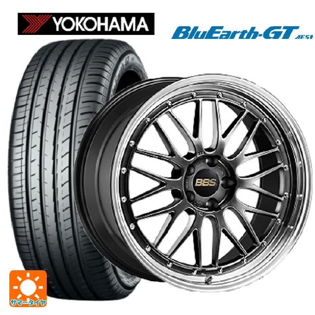 トヨタ GRヤリス(PA系)用 265/35R18 97W XL ヨコハマ ブルーアースGT AE51 LM DB-BKBD 新品サマータイヤホイール 4本セット