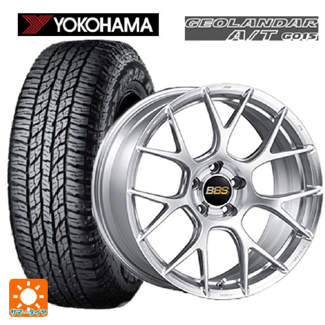 ホンダ ZR-V(RZ4)用 225/55R18 98H ヨコハマ ジオランダー A/T G015 ブラックレター RE-V7 DS 新品サマータイヤホイール 4本セット