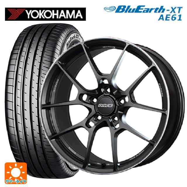 トヨタ アルファード(40系)用 225/55R19 99V ヨコハマ ブルーアースXT AE61 ボルクレーシング G025 MK 新品サマータイヤホイール 4本セット