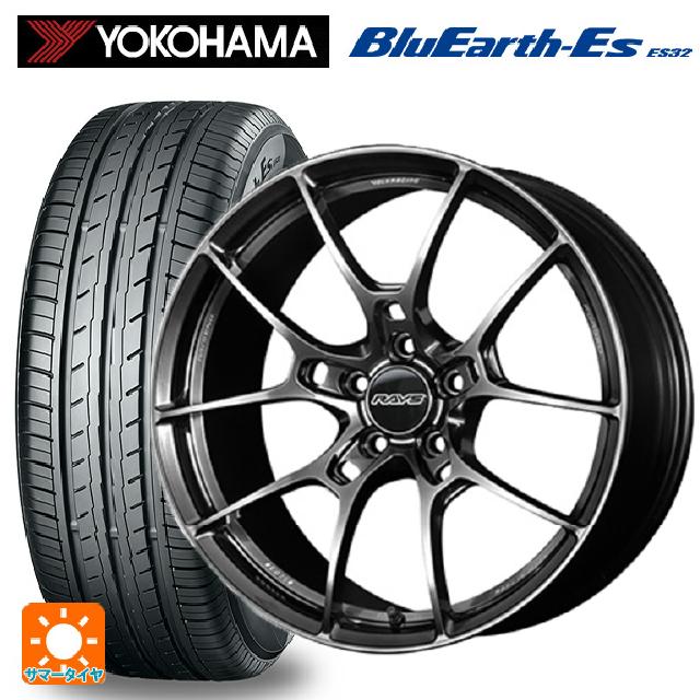 スバル レヴォーグ(VN系)用 225/45R18 95W ヨコハマ ブルーアースEs ES32 ボルクレーシング G025 HK 新品サマータイヤホイール 4本セット