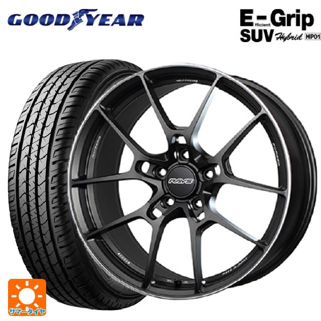 トヨタ アルファード(40系)用 225/55R19 99V グッドイヤー エフィシェントグリップSUV HP01 # ボルクレーシング G025 MK 新品サマータイヤホイール 4本セット