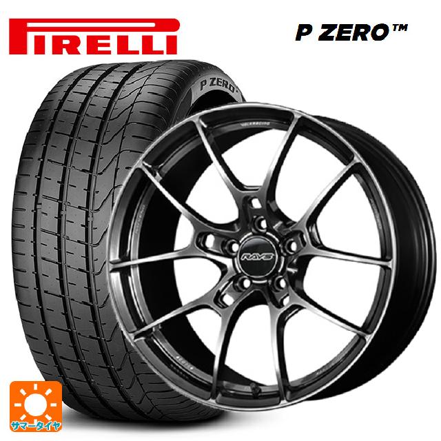 245/40R20 99Y XL ピレリ P ZERO レイズ ボルクレーシング G025 HK 20-8.5J 国産車用 サマータイヤホイール4本セット