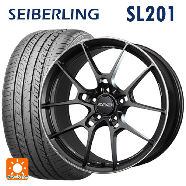 215/45R18 89W セイバーリング セイバーリング SL201(ブリヂストン工場生産） レイズ ボルクレーシング G025 MK 18-7.5J 国産車用 サマータイヤホイール4本セット