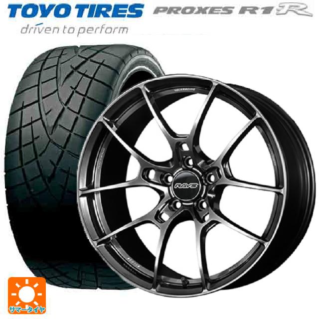 【6/15〜16限定 全品P5倍＆クーポン】225/40R18 88W トーヨー プロクセス R1R レイズ ボルクレーシング G025 HK 18-7.5J 国産車用 サマータイヤホイール4本セット