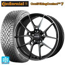 225/50R18 99T XL コンチネンタル コンチバイキングコンタクト7 正規品 レイズ ボルクレーシング G025 MK 18-7.5J 国産車用 スタッドレスタイヤホイール4本セット