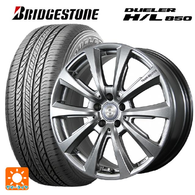 フォルクスワーゲン ID4()用 235/55R19 101V ブリヂストン デューラー HL850 正規品 トピー チームスパルコ ヴァローザ バージョン02 MG 新品サマータイヤホイール 4本セット