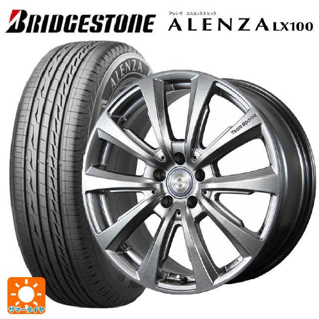 メルセデスベンツ EQS(V297)用 2024年製 235/55R19 101V ブリヂストン アレンザLX100 正規品 チームスパルコ ヴェローザ バージョン02 MG 新品サマータイヤホイール 4本セット