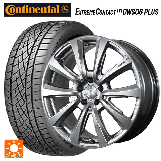 メルセデスベンツ EQS(V297)用 235/55R19 105W XL コンチネンタル エクストリームコンタクト DWS06プラス 正規品 チームスパルコ ヴェローザ バージョン02 MG 新品サマータイヤホイール 4本セット