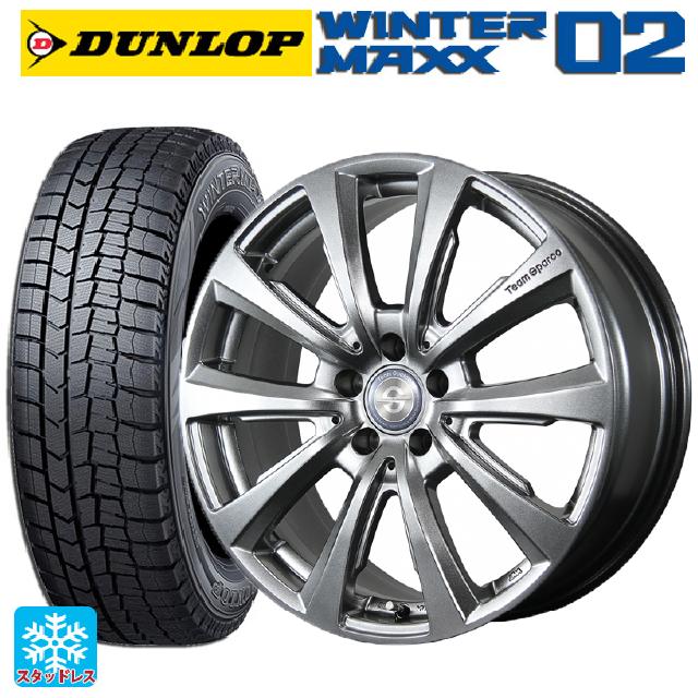 【6/11 1:59迄 全品ポイント5倍】ミニ カントリーマン(U25)用 225/60R17 99Q ダンロップ ウィンターマックス 02(WM02) トピー チームスパルコ ヴァローザ バージョン02 MG 新品スタッドレスタイヤホイール 4本セット