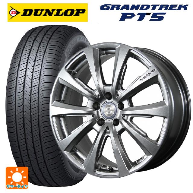 メルセデスベンツ EQS(V297)用 235/55R19 101V ダンロップ グラントレックPT5 # チームスパルコ ヴェローザ バージョン02 MG 新品サマータイヤホイール 4本セット