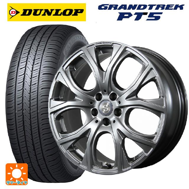 メルセデスベンツ EQE(V295)用 235/50R19 103V ダンロップ グラントレックPT5 # チームスパルコ ヴェネージュ H/MG 新品サマータイヤホイール 4本セット