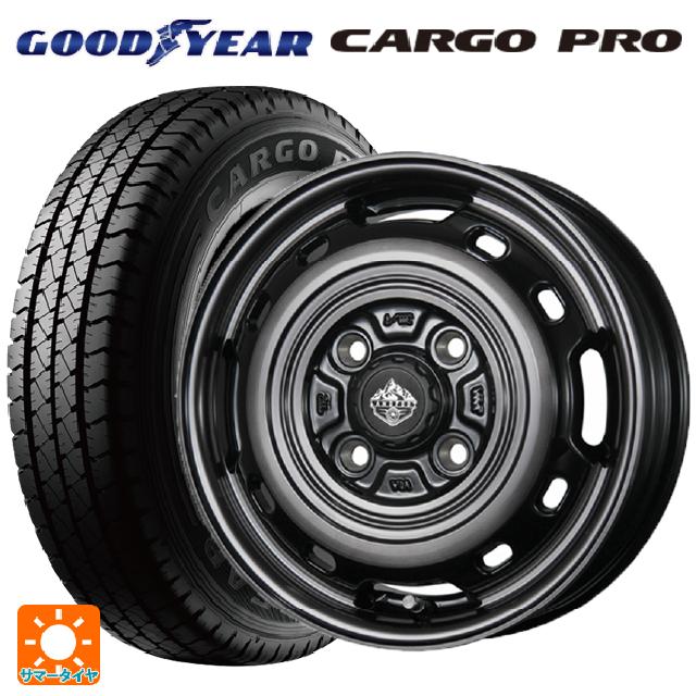 145/80R12 80/78N グッドイヤー カーゴプロ トピー ランドフット XFG SC/P 12-3.5J 国産車用 サマータイヤホイール4本セット