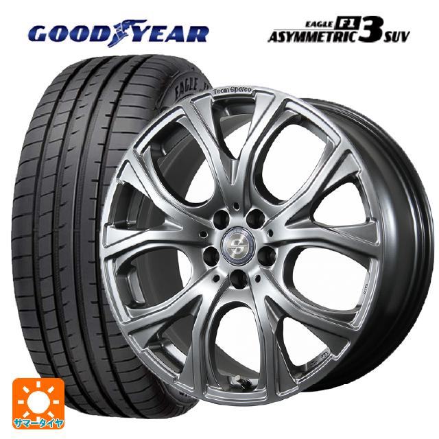 ランドローバー レンジローバー ヴェラール(LY系)用 255/50R20 109Y XL グッドイヤー イーグル F1 アシメトリック3 SUV チームスパルコ ヴェネージュ H/MG 新品サマータイヤホイール 4本セット