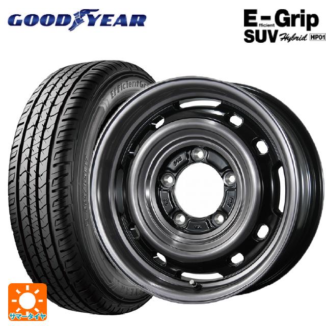 【最大3万円OFFクーポン 5/16 1:59迄】175/80R16 91S グッドイヤー エフィシェントグリップSUV HP01 ＃ トピー ランドフット XFG SC/P 16-5.5J 国産車用 サマータイヤホイール4本セット