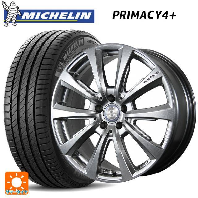 【6/11 1:59迄 全品ポイント5倍】ミニ エースマン(J05)用 225/45R18 95Y XL ミシュラン 正規品 プライマシー4＋ トピー チームスパルコ ヴァローザ バージョン02 MG 新品サマータイヤホイール 4本セット