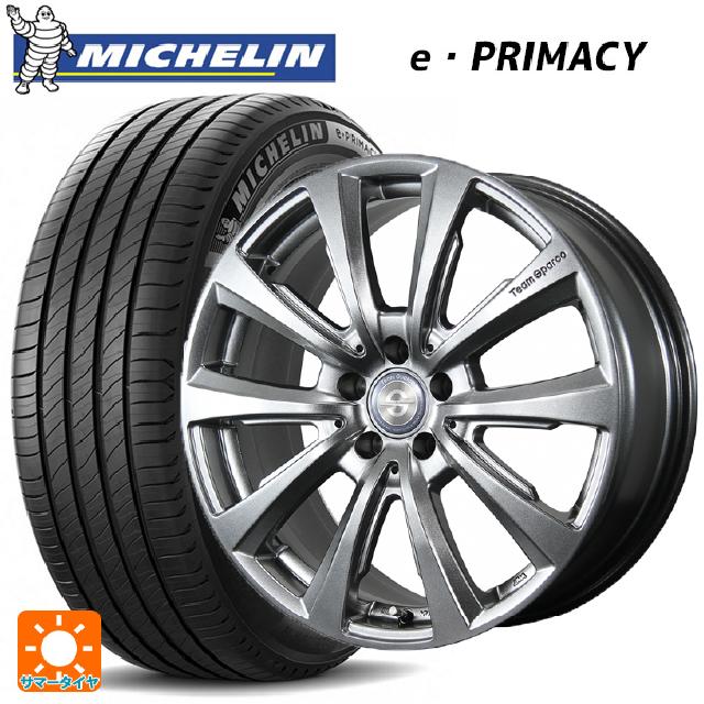 【6/11 1:59迄 全品ポイント5倍】ミニ ミニクーパー(電気自動車)(J01)用 205/50R17 93W XL ミシュラン Eプライマシー 正規品 トピー チームスパルコ ヴァローザ バージョン02 MG 新品サマータイヤホイール 4本セット