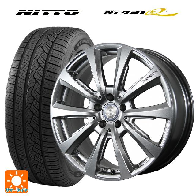 ボルボ XC90(LB/LD系)用 235/55R19 105W XL ニットー NT421Q トピー チームスパルコ ヴァローザ バージョン02 # MG 新品サマータイヤホイール 4本セット