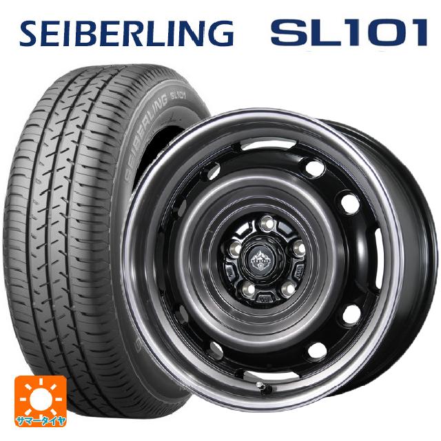 195/65R15 91S セイバーリング セイバーリング SL101(ブリヂストン工場生産） トピー ランドフット XFG SC/P 15-6J 国産車用 サマータイヤホイール4本セット