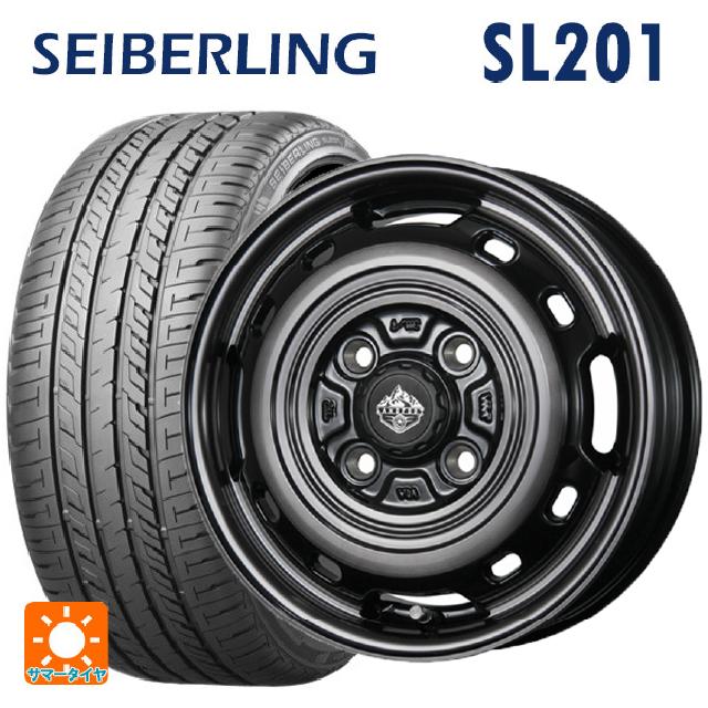 165/55R14 72V セイバーリング セイバーリング SL201(ブリヂストン工場生産） トピー ランドフット XFG SC/P 14-4.5J 国産車用 サマータイヤホイール4本セット